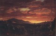 Frederic E.Church Twililght oil on canvas